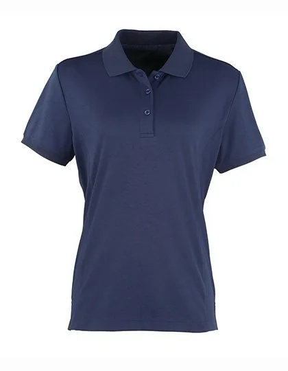 Premier Workwear Coolchecker® Piqué Poloshirt, atmungsaktiv für Damen, Navy (ca. Pantone 2766C) S, PW616