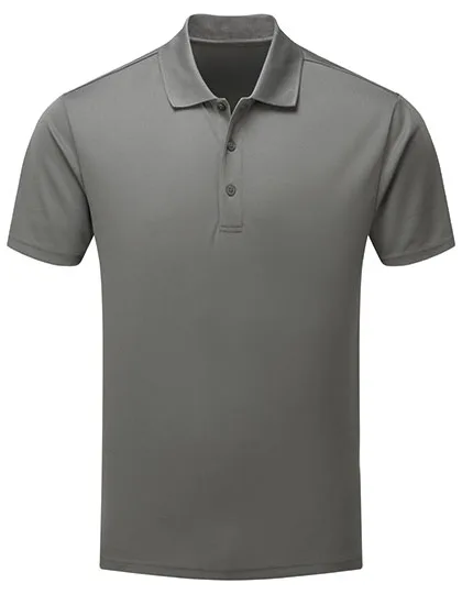 Premier Workwear Nachhaltiges Herren Polo Shirt Spun-Dyed, Dark Grey (ca. Pantone 425C) 4XL, PW631