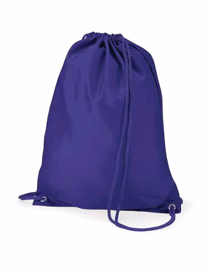 Quadra Wasserabweisender Gymsac 7L Polyester, Purple 31 x 40 cm, QD17