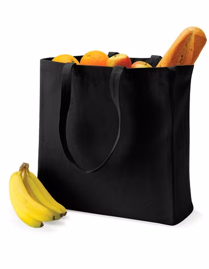 Quadra Baumwoll-Canvas Shopper 20 Liter, Natural 39 x 42 x 13 cm, QD23