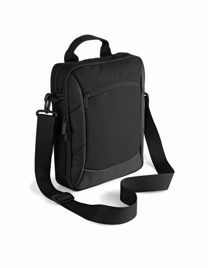 Quadra Borsa a tracolla Executive Tablet con EasyPocket™, Black 23 x 29 x 8 cm, QD264