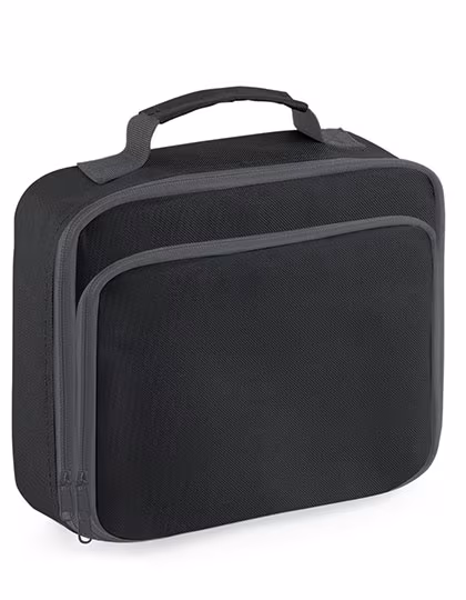 Quadra Sac isotherme isolé en Polyester 600D, Black 24 x 20 x 8 cm, QD435