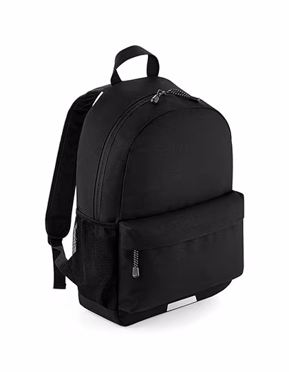 Quadra Academy Backpack with Reflectors, Black 31 x 45 x 19 cm, QD445