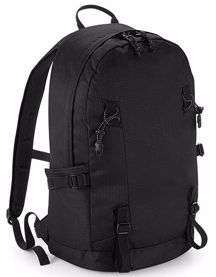Quadra Durable Outdoor Backpack 20L, Black 29 x 47 x 19 cm, QD520
