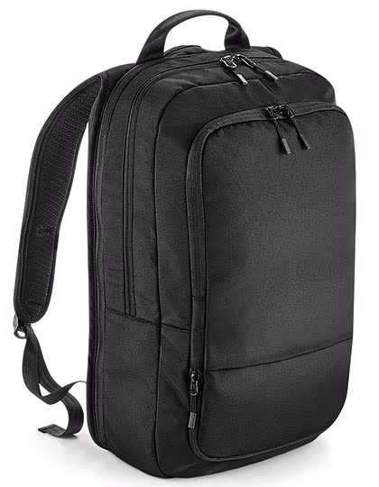 Quadra Black 24-Hour Backpack with Laptop Compartment, Black 33 x 50 x 21 cm, QD565