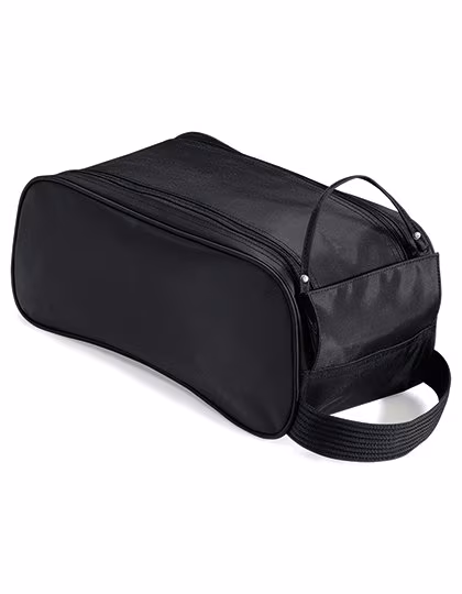 Quadra Borsa scarpe Teamwear Poliestere 420D, Black 35 x 16 x 18 cm, QD76