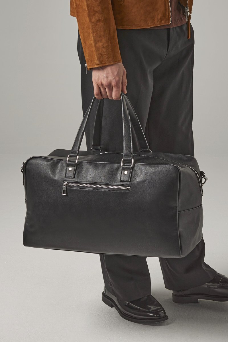 Quadra Luxe Weekender Tasche Schwarz, Black 48 x 28 x 20 cm, QD778