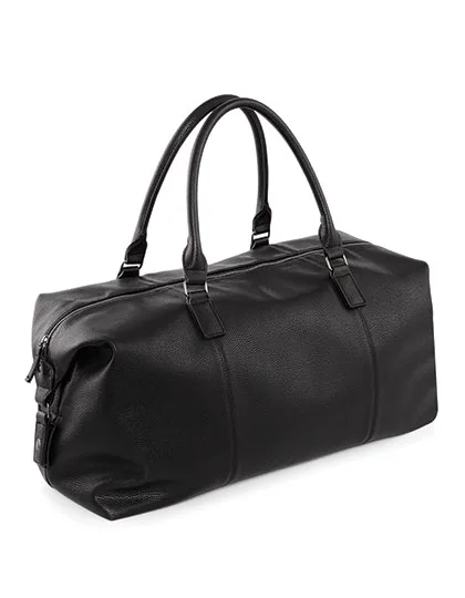Quadra Weekender in similpelle NuHide®, Black 56 x 28 x 29 cm, QD878