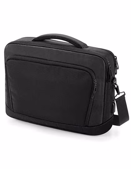 Quadra Pro-Tech Charge Messenger Bag Black, Black 42 x 31 x 15 cm, QD915