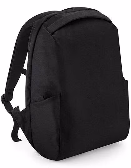 Quadra Recycled Security Backpack with RFID Blocking, Black 30 x 45 x 17 cm, QD924