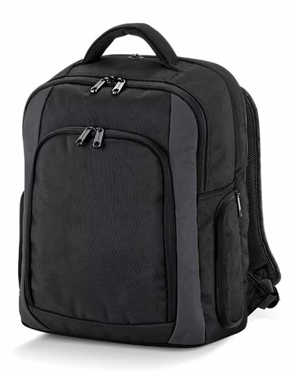 Quadra Tungsten Laptop-Rucksack 15,6 Zoll, Black/Dark Graphite 34 x 45 x 21 cm, QD968