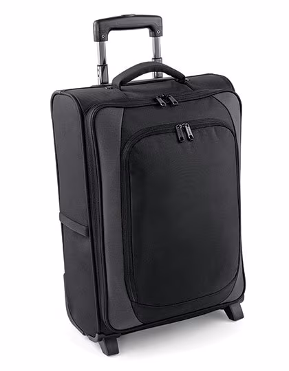Quadra Trolley Bag with Laptop Compartment 15.6 Inch, Black/Dark Graphite 35 x 55 x 20 cm, QD975