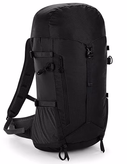 Quadra Ultraleichter 35L Rucksack mit Regenschutz, Graphite Grey 30 x 62 x 22 cm, QX335