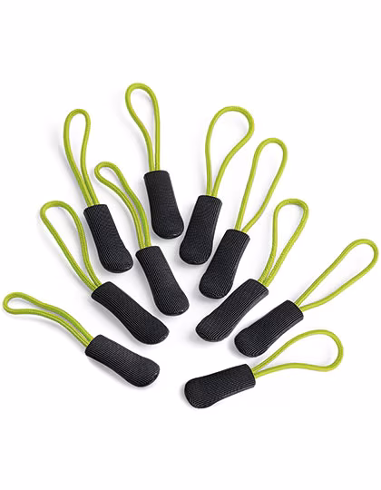 Quadra SLX Puller Pack mit 10 Schiebern, Lime Green 1 x 7 cm, QX505