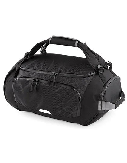 Quadra SLX® 30L Stowaway Reisetasche mit Nassfach, Black 54 x 27 x 34 cm, QX550