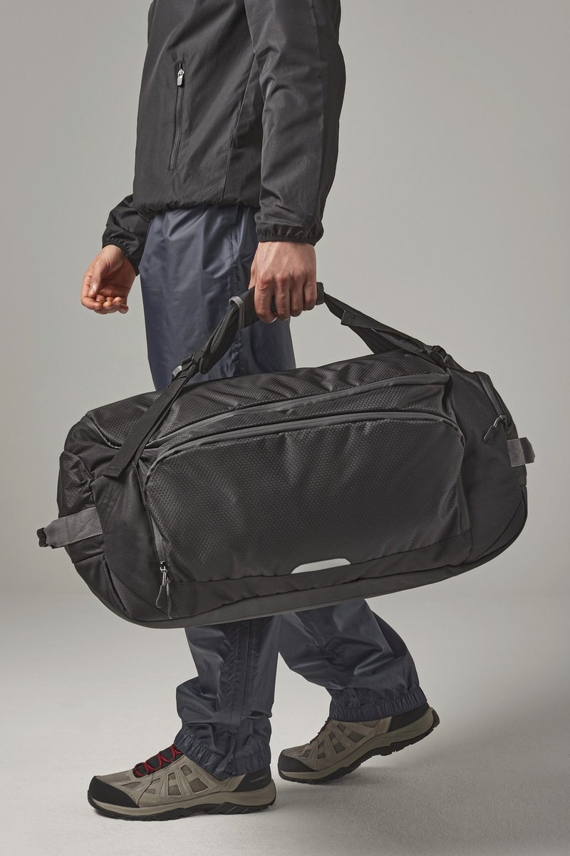 Quadra SLX® 60L Haul Bag avec bretelles de sac à dos, Black 67 x 33 x 42 cm, QX560