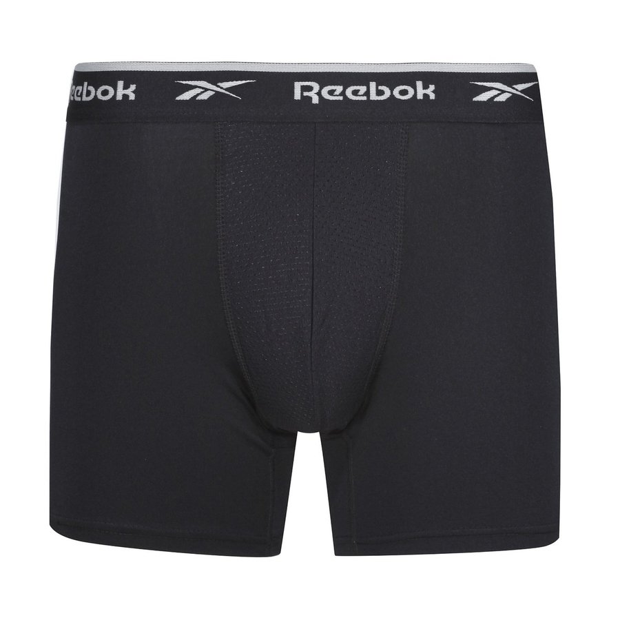 Reebok Sport Trunks 3er-Pack Ainslie, Black/White S, RBK8261
