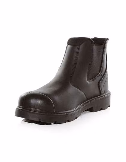 Regatta Professional Waterproof S3 Dealer Boots with Steel Toe Cap, Black 44 (10), RG0207