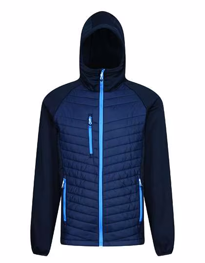 Regatta Professional Hybridjacke mit Stretchmaterial und Taschen, Navy/French Blue L, RG0549