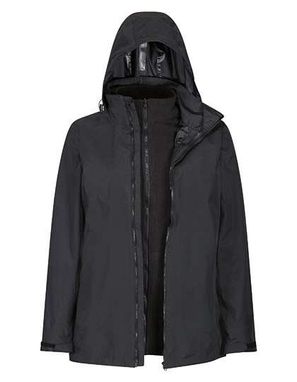 Regatta Professional 3-in-1 Winterjacke Schwarz/Marineblau für Damen, Navy/Navy 44 (18), RG152