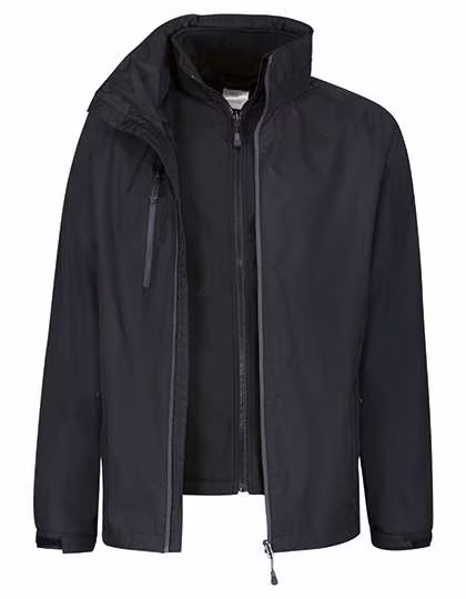 Regatta Honestly Made Sustainable 3-in-1 Performance Jacket made of Recycled Material, Navy/Navy 3XL, RG154