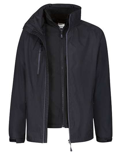 Regatta Honestly Made Nachhaltige 3-in-1 Funktionsjacke aus Recyclingmaterial, Navy/Navy 3XL, RG154