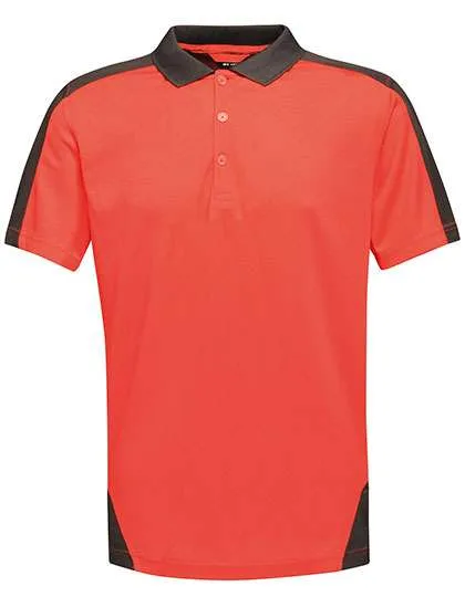 Regatta Professional Coolweave Polo mit 3-Knopfleiste, Classic Red/Black XXL, RG1740