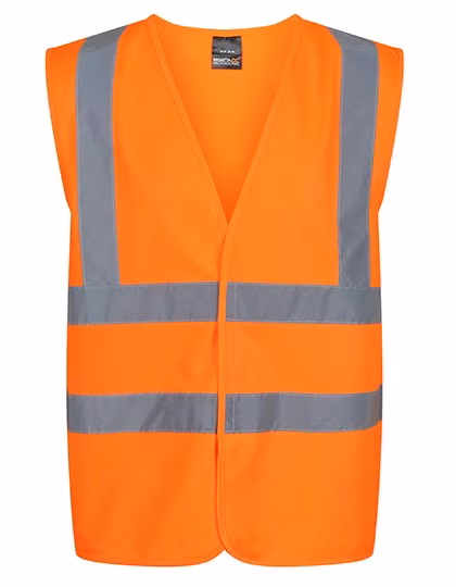Regatta High Visibility Hi-Vis Weste EN ISO 20471 Klasse 2, Orange S, RG195
