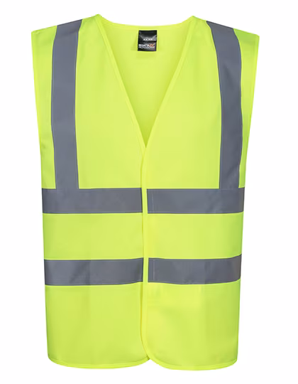 Regatta High Visibility Hi-Vis Weste EN ISO 20471 Klasse 2, Yellow 3XL, RG195