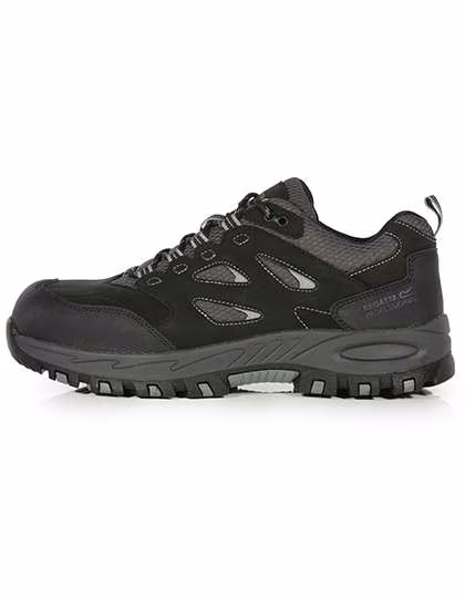 Regatta Professional Mudstone S1P Sicherheitstrainer mit Stahlkappe, Black/Granite 39 (6), RG205