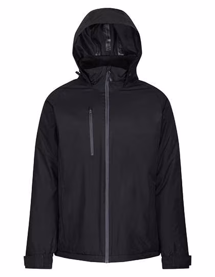 Regatta Honestly Made Rain Jacket made of 100% Recycled Polyester, Black XS, RG2070