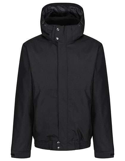 Regatta Professional Wasserdichte Fleece gefütterte Outdoor-Jacke, Black S, RG221