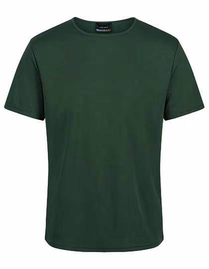 Regatta Professional Pro Wicking T-Shirt, feuchtigkeitsregulierend, Rundhals, Dark Green 4XL, RG226