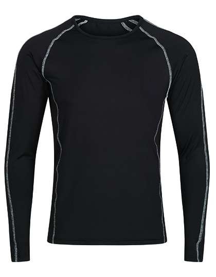 Regatta Professional Langarm Base Layer Top aus recyceltem Polyester, Black 3XL, RG228