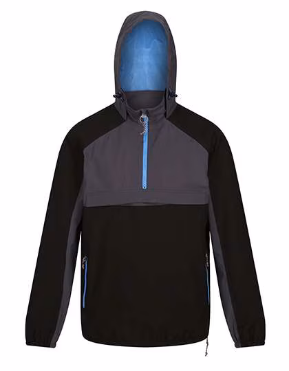 Regatta Professional Wasserdichter Vintage Anorak mit Stretch, Navy/Spruce M, RG230