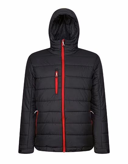 Regatta Professional Navigate Thermal-Jacke mit Warmloft-Isolierung, Black/Classic Red S, RG241