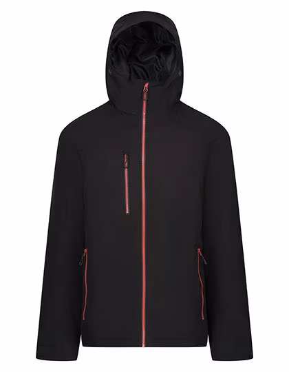 Regatta Professional Veste isolée imperméable avec stretch 4 directions, Black/Classic Red M, RG253