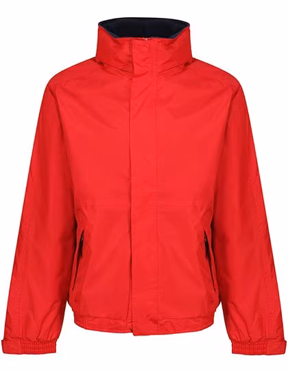 Regatta Professional Dover Jacke mit Fleece-Futter und Kapuze, Classic Red/Navy XL, RG297