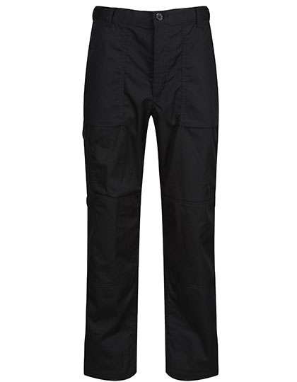 Regatta Professional Actionhose mit wasserabweisendem Baumwoll-Mix, Black 28/29, RG330