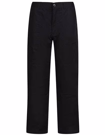 Regatta Professional Lined Action Trousers with Reinforced Knees, Black 28/29, RG331