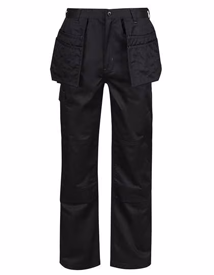 Regatta Professional Pantaloni Pro Cargo Holster con passante per martello, Black 30/29, RG501