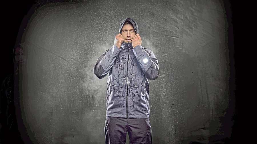 Regatta Professional X-PRO Beacon Brite wasserdichte Jacke, Black/Black S, RG5290