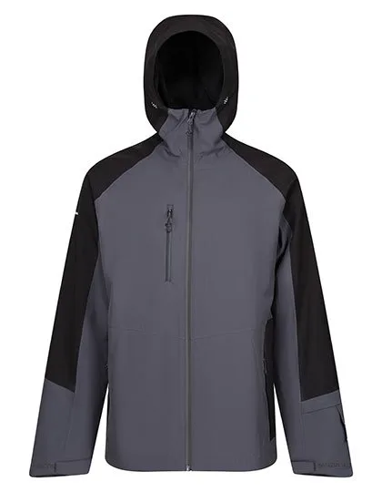 Regatta Professional X-PRO Beacon Brite wasserdichte Jacke, Seal Grey/Black M, RG5290