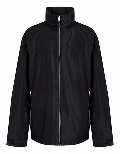 Regatta Professional Wasserdichte Shell-Jacke mit Kapuze, Navy/Classic Red XXL, RG5320