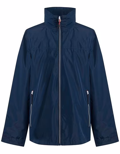 Regatta Professional Wasserdichte Shell-Jacke mit Kapuze, Navy/Classic Red S, RG5320
