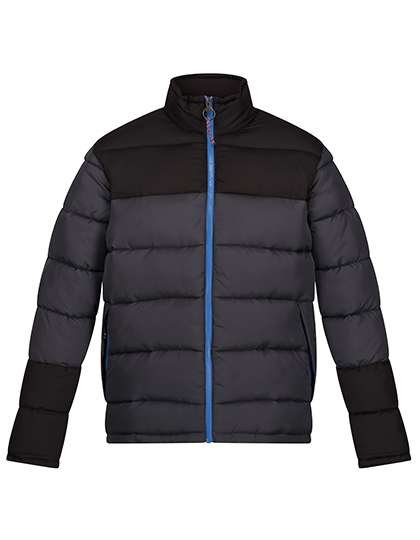 Regatta Professional Vintage Puffer Jacke mit recycelter Füllung, Seal Grey/Black S, RG536
