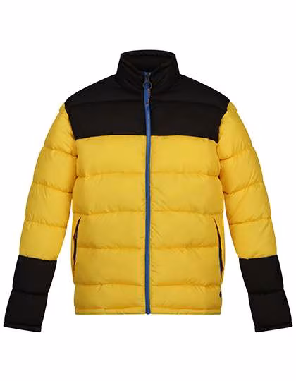 Regatta Professional Vintage Puffer Jacke mit recycelter Füllung, Solar/Black L, RG536
