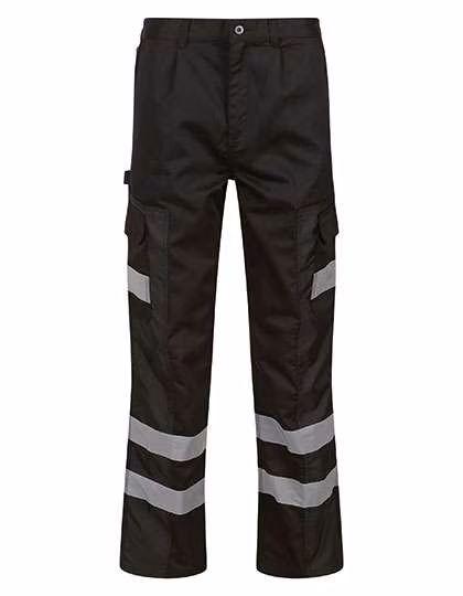 Regatta Professional Pantaloni da lavoro robusti con rivestimento WR, Black 28/29, RG5360