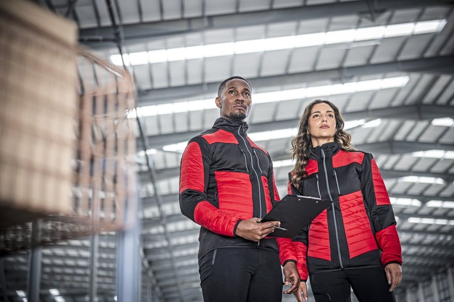 Regatta Professional E-volve Thermo Hybridjacke aus 20d-Polyamid, Ash (Heather)/Black XS, RG563