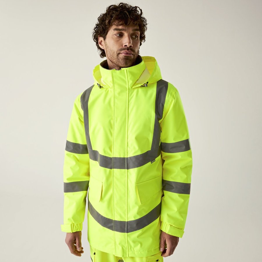 Hi-Vis Pro Contract Dover Parka Jacket